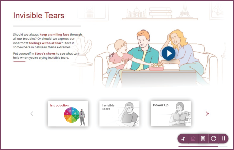 A visually engaging image illustrating custom training for airlines by Upside Learning, featuring a scenario from a case study on mental health. The scene includes an airline crew member interacting with a passenger, symbolizing training designed to enhance mental health awareness and support, fostering a culture of care and well-being within the aviation industry